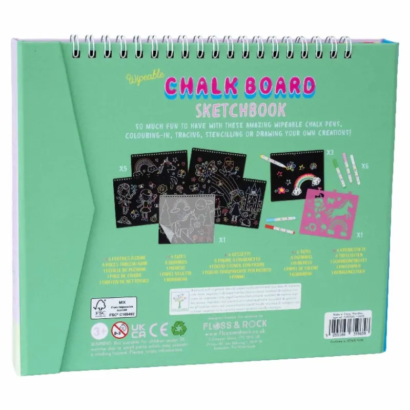 Outlet Tavle skitsebog - Rainbow Fairy Aktivitetslegetøj|Kreativitet