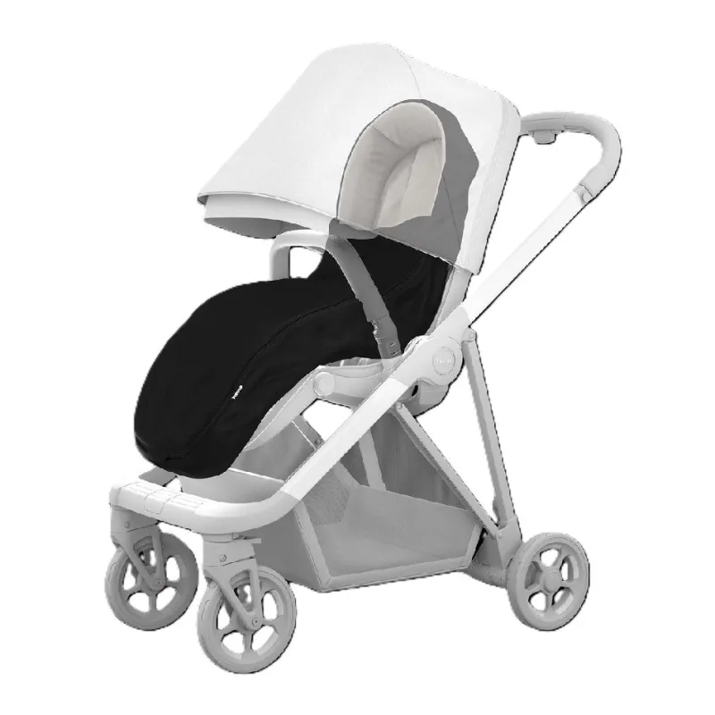 Outlet kørepose - sort Klapvogne