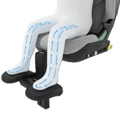 Hot Palm inkl. Fodstøtte - Soft Beige Autostole - Barn