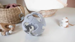 Sale Silikone Bold Baby Gråblå Bolde