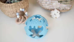 Clearance Silikone Bold Baby blå Bolde