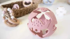 Discount Silikone Bold Baby Støvet Rosa Bolde