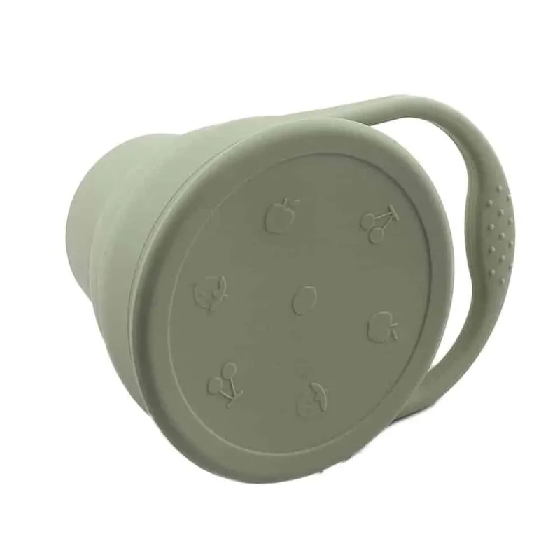 New Snack Cup Støvet Grøn Service