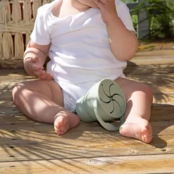 New Snack Cup Støvet Grøn Service