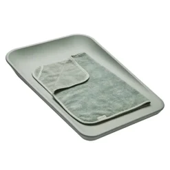 Clearance Topper til Matty/Wally - Sage Green Børn Badeslag &Amp; Håndklæder|Tekstiler