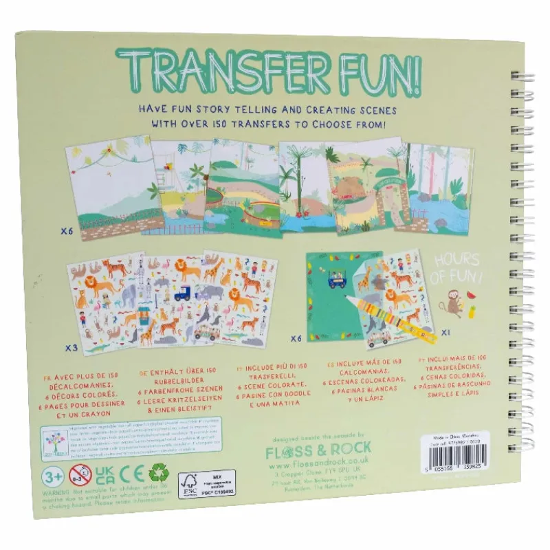 Hot Transfer Fun - Jungle Aktivitetslegetøj|Kreativitet