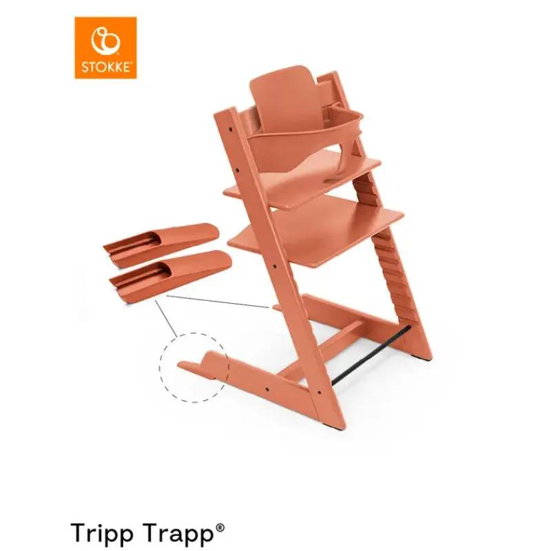 Online Tripp Trapp® Baby Set² Terracotta Børn Højstole|Børnemøbler
