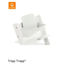 New Tripp Trapp® Baby Set² White Børn Højstole|Børnemøbler
