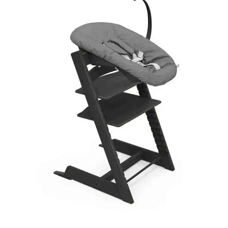 Discount Tripp Trapp Newborn set - Dark Grey Børn Højstole|Børnemøbler