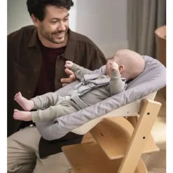 Online Tripp Trapp Newborn set - grey Børn Højstole|Børnemøbler