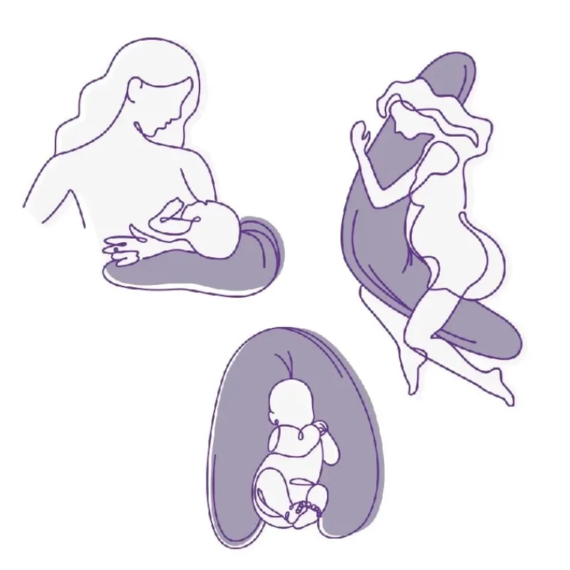 Outlet Ammepude grey melange Børn Ammepuder