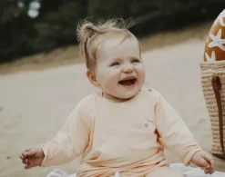 Clearance UV Longsleeve - Peachy Summer (12-18m) Badetøj