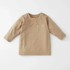 Hot UV Longsleeve - Peanut Brown (12-18m) Badetøj