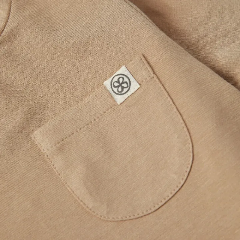 Hot UV Longsleeve - Peanut Brown (12-18m) Badetøj