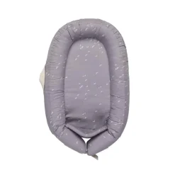 Hot Babynest Premium - Stone Grey Flying Børn Babynest