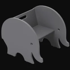 Hot - Eskild Børnestol - Stormy Grey Børn Børnemøbler